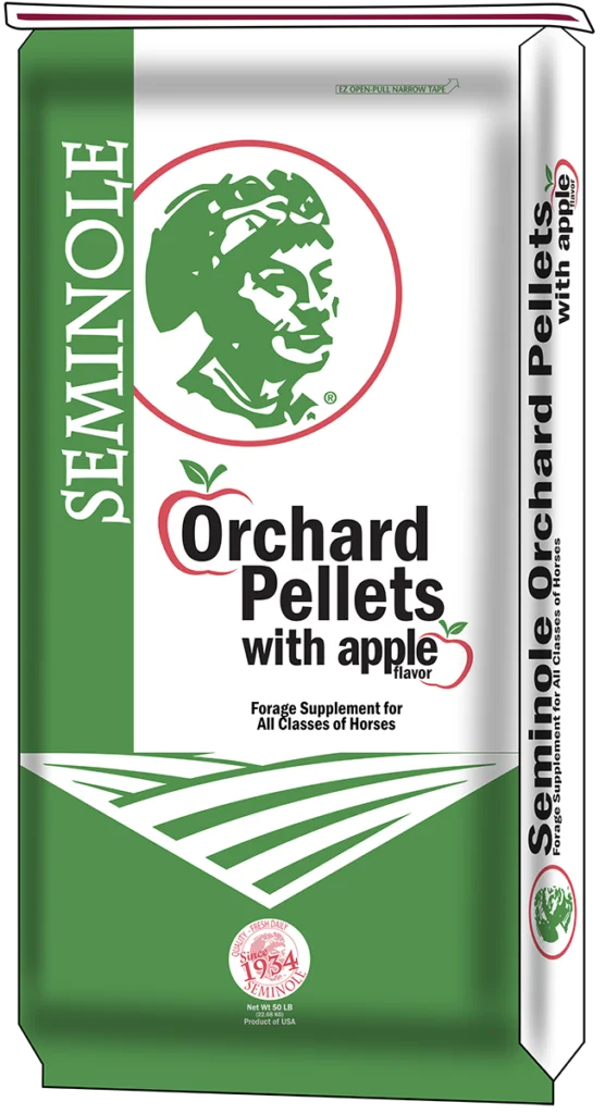 Seminole Feed Orchard Grass Pellets w/Apple (50 Lb)