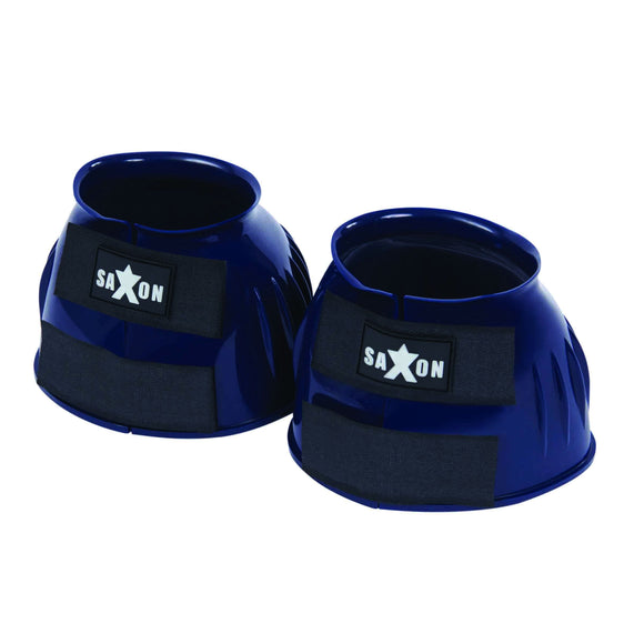 WeatherBeeta Saxon Double Tape PVC Ribbed Bell Boots for Horses