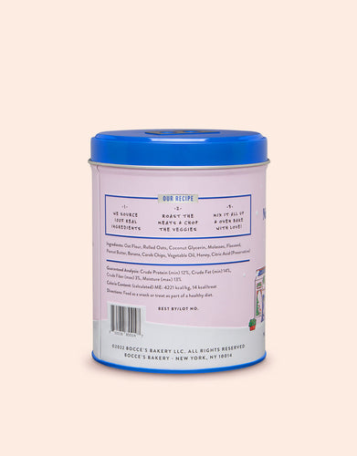 Bocce's Bakery Nutcracker Crunch Soft & Chewy Treats Tin