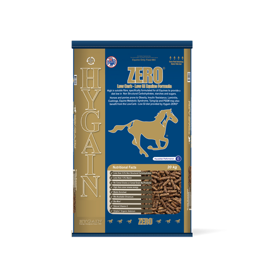 Hygain® Zero® Ultra-Low Starch™ Pelleted Feed