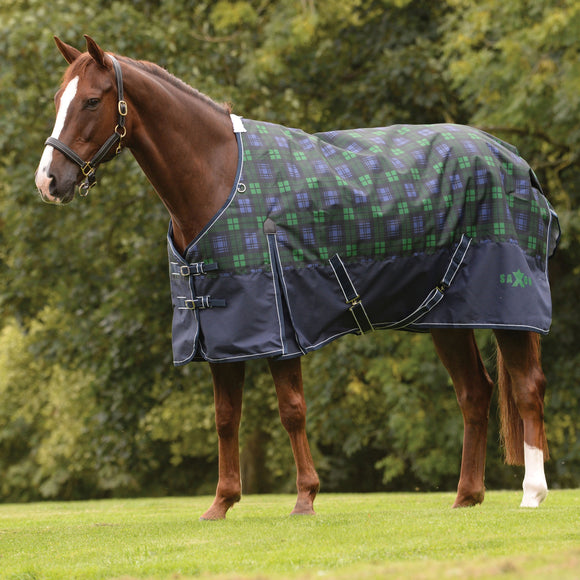 SAXON 1200D WITH GUSSET STANDARD NECK LITE II BLACKWATCH PLAID 72
