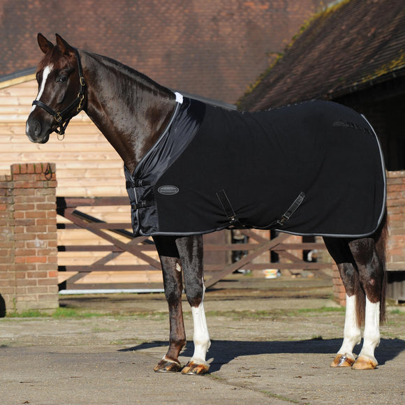 WEATHERBEETA ANTI-STATIC FLEECE COOLER STANDARD NECK BLACK/SILVER 75