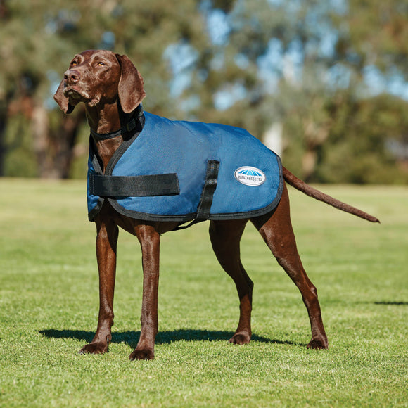 WEATHERBEETA COMFITEC CLASSIC DOG COAT DARK BLUE 26