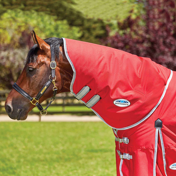 WEATHERBEETA COMFITEC CLASSIC NECK RUG LITE RED/SILVER/NAVY LARGE