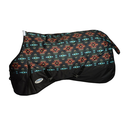 WEATHERBEETA COMFITEC ESSENTIAL STANDARD NECK LITE BLACK WESTERN PRINT 75