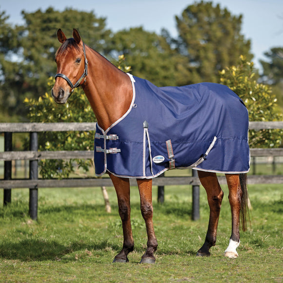 WEATHERBEETA COMFITEC ESSENTIAL STANDARD NECK LITE NAVY/SILVER/RED 78