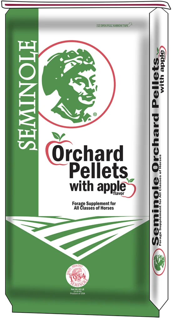 Seminole Feed Orchard Grass Pellets w/Apple