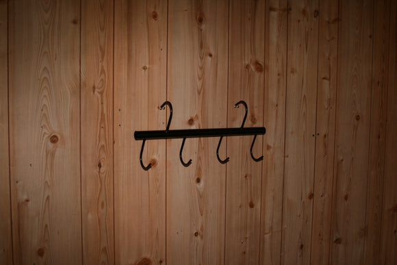 Newport Black Smith Shop	Portable Tack Rack Black