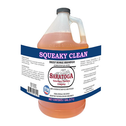 Saratoga Squeaky Clean - Gentle Equine Shampoo