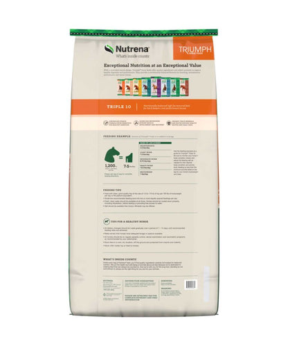 Nutrena Triumph Triple 10 Textured Horse Feed