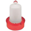 LITTLE GIANT DEEP BASE POULTRY WATERER (2 GAL, RED)