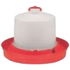 LITTLE GIANT DEEP BASE POULTRY WATERER (2 GAL, RED)