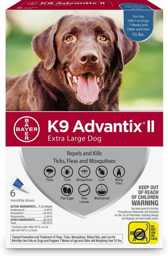 Bayer K9 Advantix II Extra Large Dog