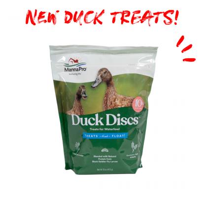 Manna Pro Duck Discs Treats for Waterfowl (16 Oz pouch)