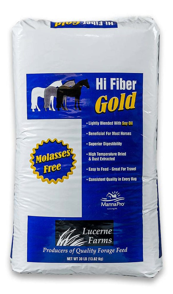 High-Fiber, Low-Sugar Horse Feed – Hi Fiber Gold