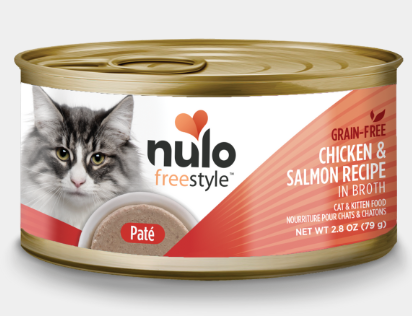 Nulo Freestyle Cat & Kitten Chicken & Salmon Recipe In Broth (2.8 Oz Can)