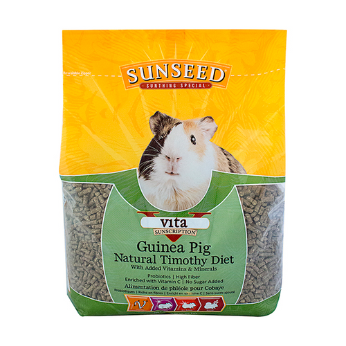 SUN SEED VITA SUNSCRIPTION TIMOTHY PELLET GUINEA PIG